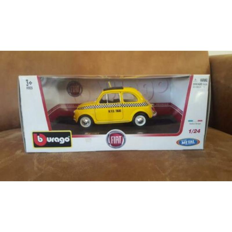 Fiat 500 " Taxi " - Bburago