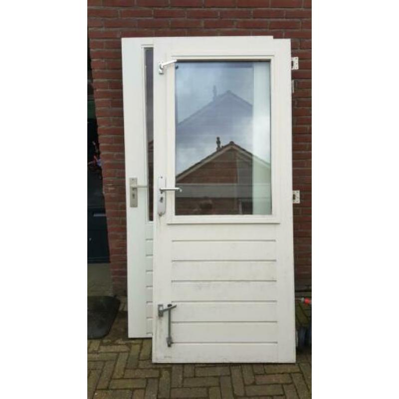 3x hardhouten deuren