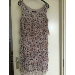Jurk maat 38 van H&M zwart / grijs