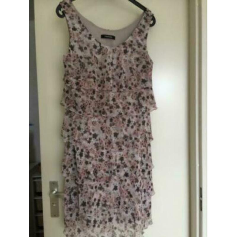 Jurk maat 38 van H&M zwart / grijs