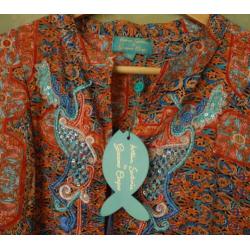 Antica Sartoria Nieuwe blouse-tuniek mt L/XL