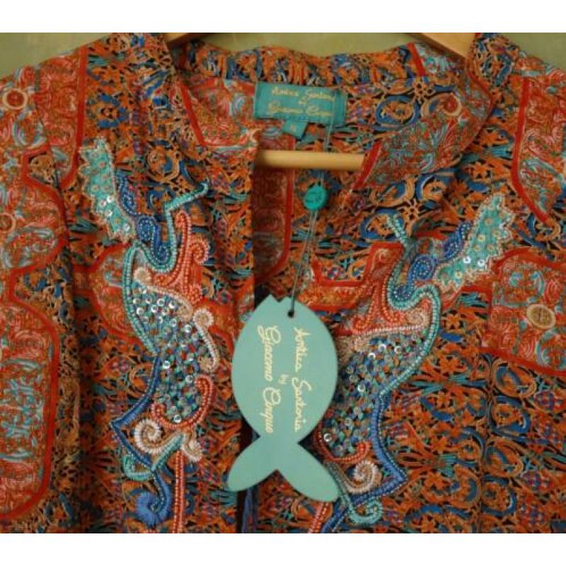 Antica Sartoria Nieuwe blouse-tuniek mt L/XL