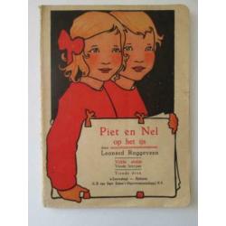 Vintage Prent leesboek H323: Rie Cramer - Piet en Nel op het