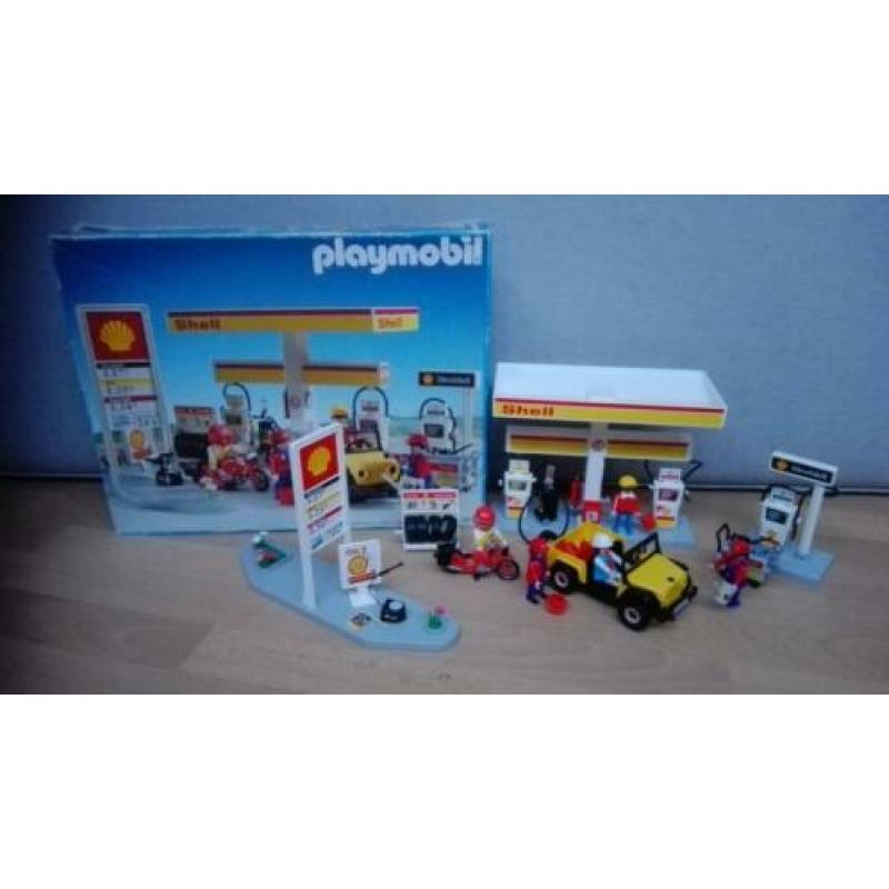 Set 3437 Shell tankstation in OVP / doos vintage 1991