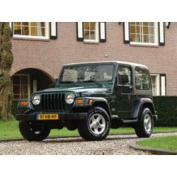 Jeep Wrangler 4.0i Hardtop en Softtop Unieke JEEP!