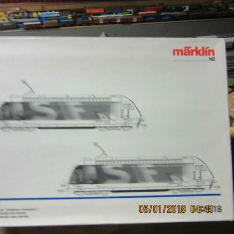 Marklin 34618 sbb dubbeltractie