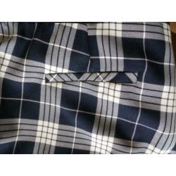 broek BLAUW / WIT RUIT 42 - gratis verzenD **weg=weg*****
