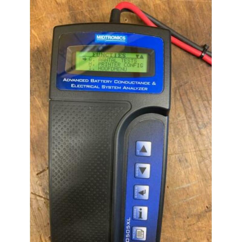 Midtronics accu tester (met start en laad systeem test)