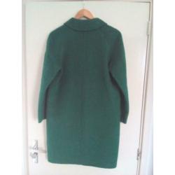 Jas coat tussenjas Sissy Boy XS groen appelgroen wol nieuw