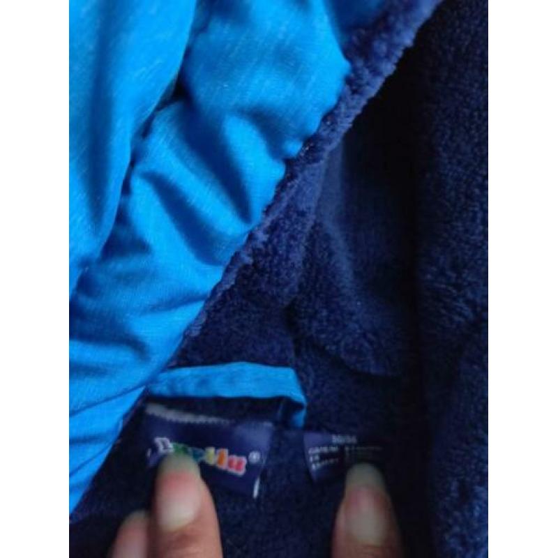 Warm blauw wit grijs pakket jongens kleren in maat 50