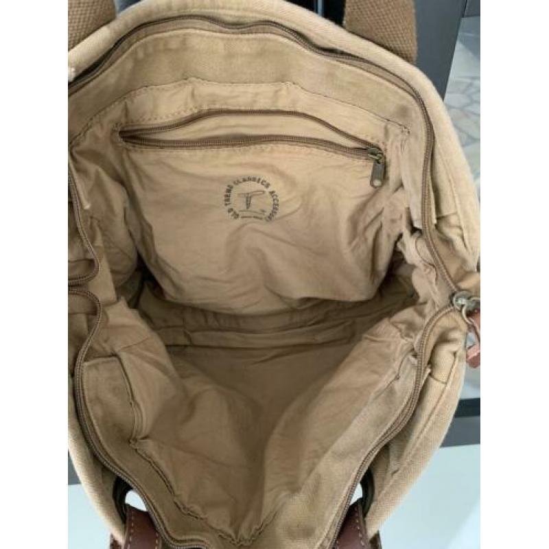 CANVAS TAS (als nieuw )