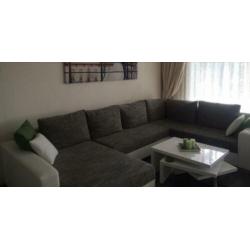Hoekbank incl. Salontafel
