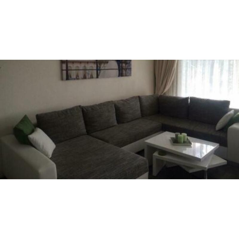 Hoekbank incl. Salontafel