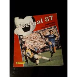 Panini VOETBAL 87 Album Compleet in GOEDE STAAT