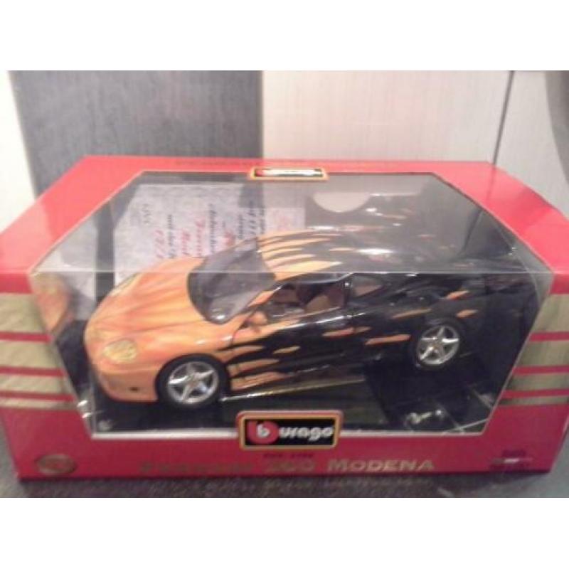 Bburago 1:18 Ferrari 360 Modena Airbrush ovp (Rare)