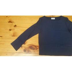Blauwe Minimum blouse M.