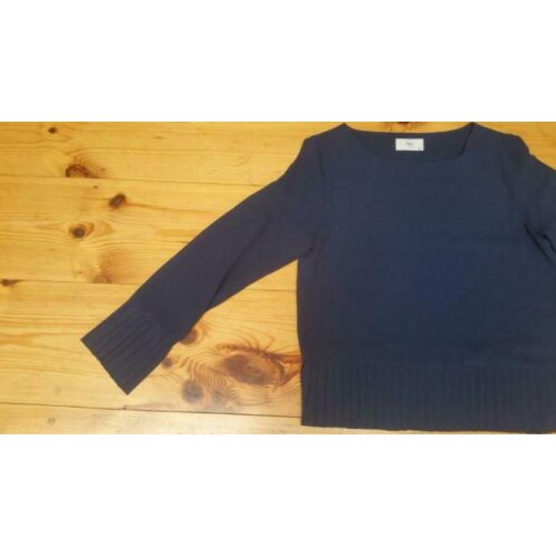 Blauwe Minimum blouse M.