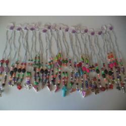 (p20) sieraden/kettingen, partij 60 stuks
