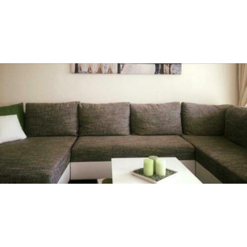 Hoekbank incl. Salontafel