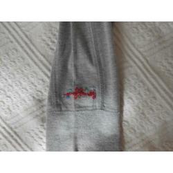 Mooie grijze legging maat 140 van MUY MALO (meer in maat 140