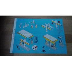Set 3437 Shell tankstation in OVP / doos vintage 1991
