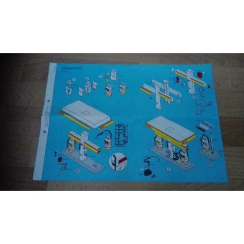 Set 3437 Shell tankstation in OVP / doos vintage 1991