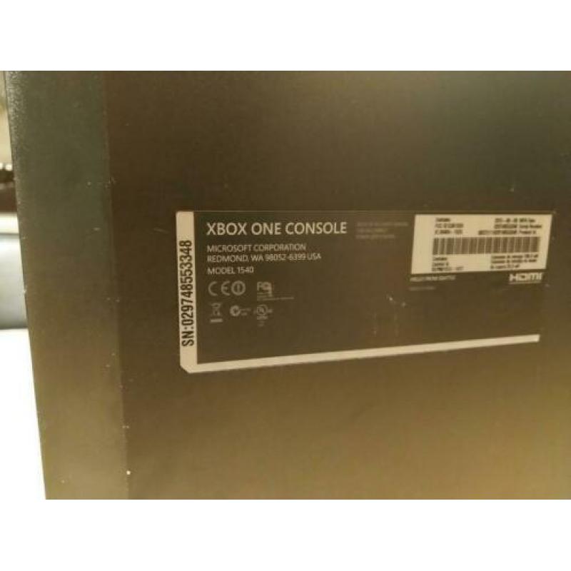 Xbox One zwart, 500gb.