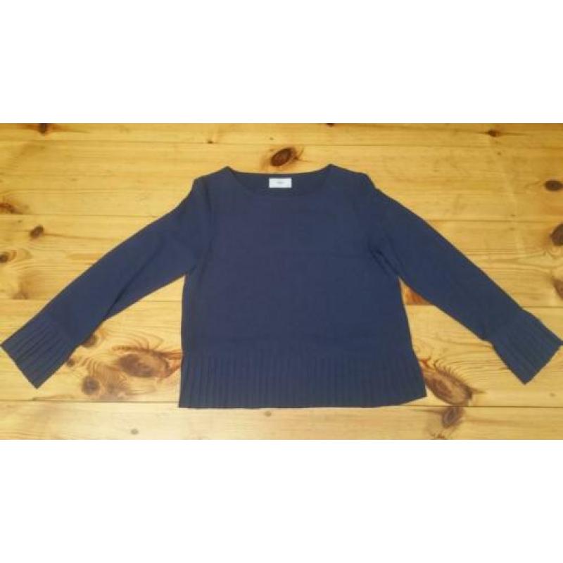 Blauwe Minimum blouse M.