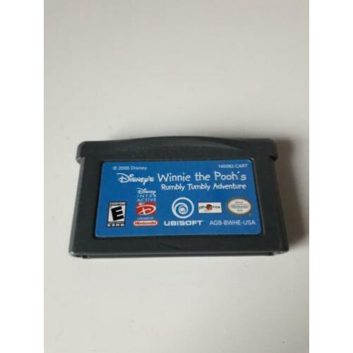 Game Boy Advance spel Winnie the Pooh rumbly tumbly adventur