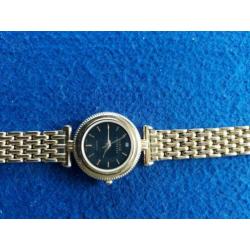 Vintage goudkleurig Sarah Coventry horloge