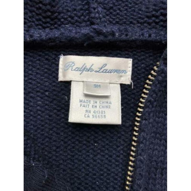 Vest Ralph Lauren maat 74 ZGAN