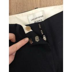 Pantalon les coyotes de paris 32/34 donker blauw wol