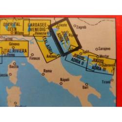Kaarten Joegoslavië, Jugoslawische Adria Generalkarte