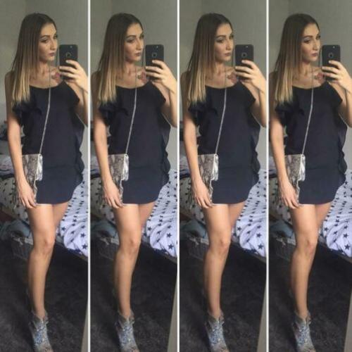 marineblauwe jurk