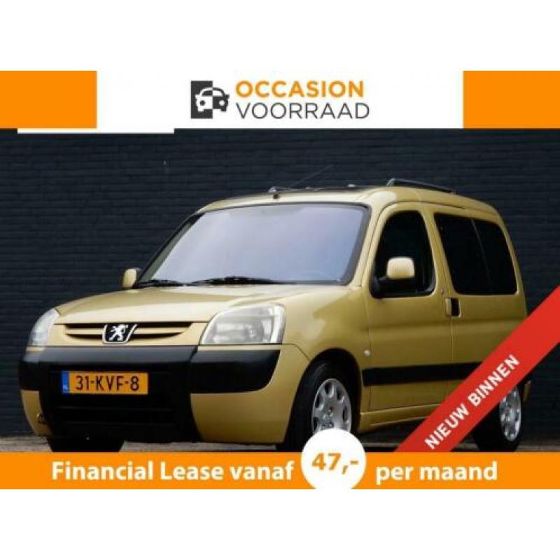 Peugeot Partner: 46 op voorraad !