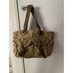 CANVAS TAS (als nieuw )