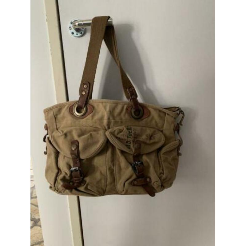 CANVAS TAS (als nieuw )