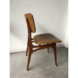 3 vintage stoelen jaren 60