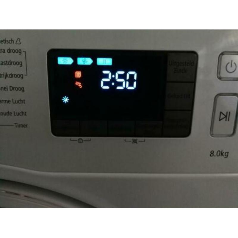 8 kg Zuinige Samsung warmtepompdroger A++ Trommelverlichting