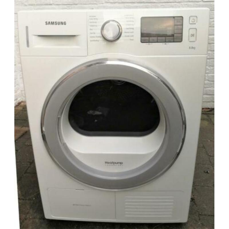 8 kg Zuinige Samsung warmtepompdroger A++ Trommelverlichting