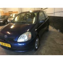 Toyota Yaris 1.0 16V Vvti 3DR 1999 Blauw (VERKOCHT)