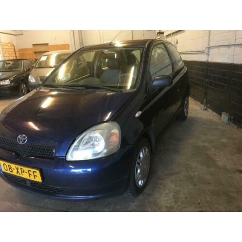 Toyota Yaris 1.0 16V Vvti 3DR 1999 Blauw (VERKOCHT)