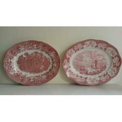 2 Enoch Wedgwood schalen