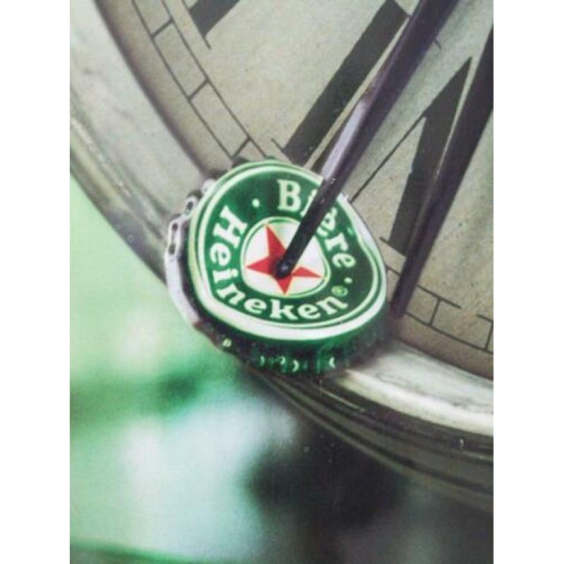 Metalen reclamebord HEINEKEN