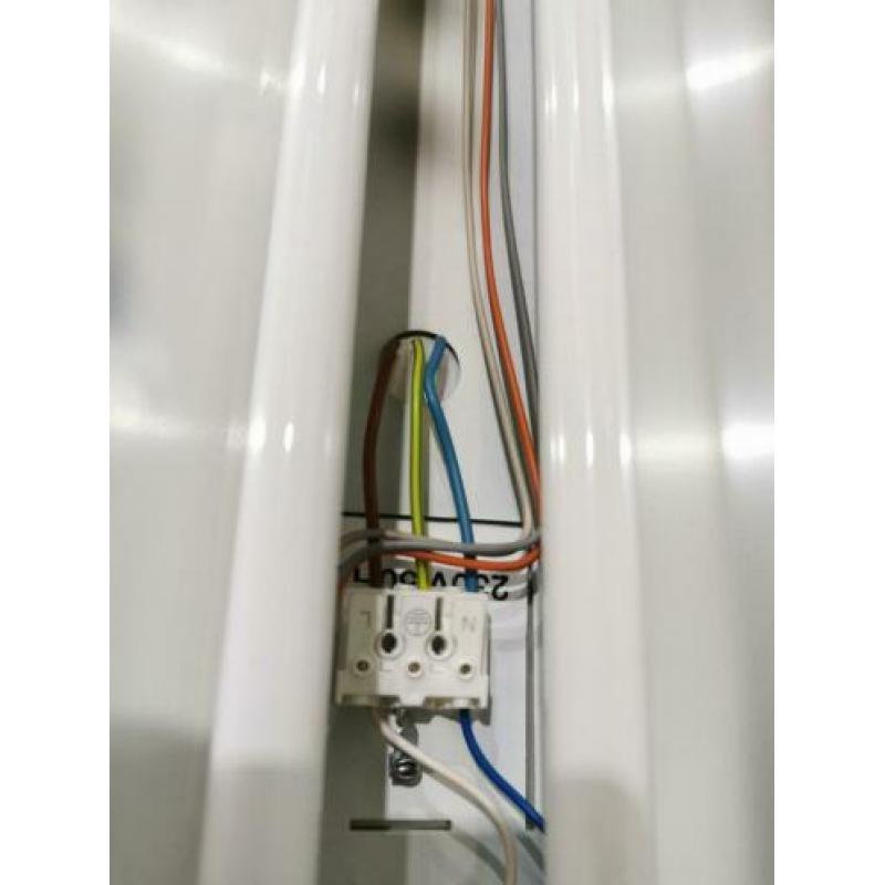 10x philips tl armaturen compleet zgan