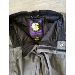 Grijze IceRyder ski broek maat 140