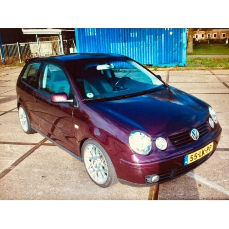 Volkswagen Polo 1.4 74KW 2003 Rood