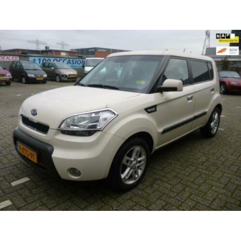Kia Soul 1.6 CRDi X-ecutive ROOD LEDER/LMV/2009!