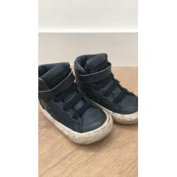 Converse All star, donkerblauw leer, maat 21