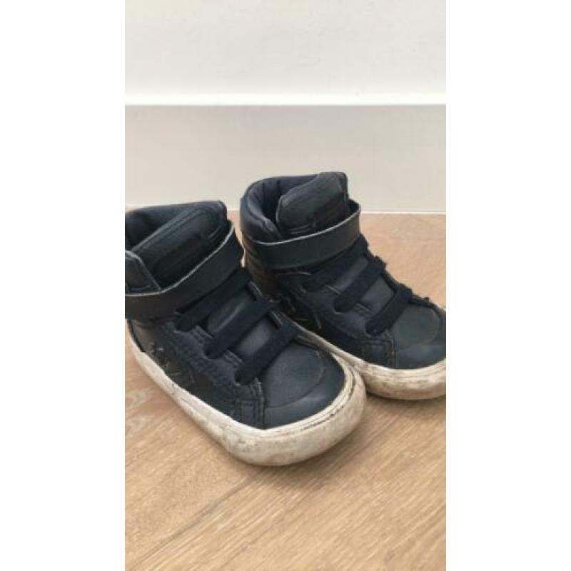 Converse All star, donkerblauw leer, maat 21